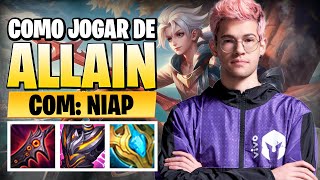 APRENDA COM UM PRO | COMO JOGAR DE ALLAIN NO HONOR OF KINGS!