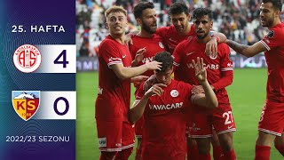 FTA Antalyaspor (4-0) Y. Kayserispor | 25. Hafta - 2022/23