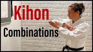 Karate workout: kihon combinations