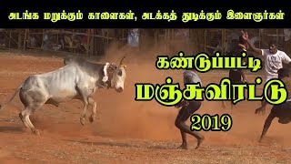 கண்டுப்பட்டி மஞ்சுவிரட்டு - 2019