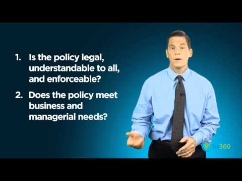 Reviewing and Updating Company Policies Reviewing and Updating Company Policies