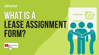 Lease Assignment Form Explained
