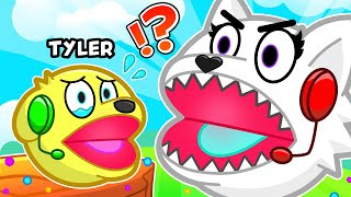 TYLER vs SNOWI in Roblox Ball Eating Simulator!