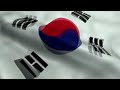 10 hours south korean flag waving video u0026 audio waving flags