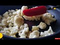 cauliflower pepper fry recipe cauliflower dry fry recipe no deep fry