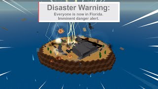 I PLAYED MODDED NATURAL DISASTER SURVIVAL