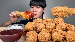 BBQ 황금올리브닭다리 치킨 먹방~! 리얼 사운드 ASMR Fried Chicken MUKBANG EATING SHOW