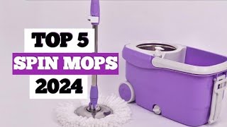 TOP 5 - BEST SPIN MOPS IN 2024🔥🔥🔥