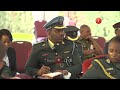 museveni lectures botswana army from their defence command and staff college at state house entebbe