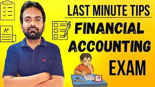 Financial Accounting | Bcom Exam Tips | Important Questions