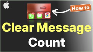 Read all Texts and Clear Message Count in Red on iPhone