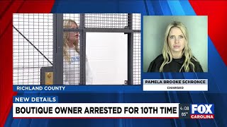 Chief: Greenwood police pick up boutique owner from Midlands jail for 10th arrest