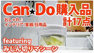 アラフォー主婦のキャンドゥ購入品紹介【計17点】オシャレインテリア☆食器☆お風呂用品☆日用品☆初購入のみじん切りマシーン使ってみた♪