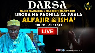 🔴#LIVE: DARSA*   FADHILA NA UTUKUFU WA SWALA ZA ALFAJIR NA ISHAA | SHEIKH RUSAGANYA   trh 27/01/2025