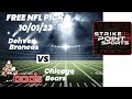 NFL Picks - Denver Broncos vs Chicago Bears Prediction, 10/1/2023 Week 4 NFL Free Best Bets & Odds