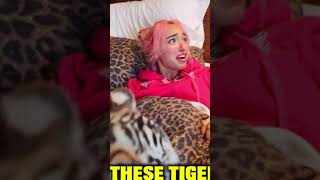 SURPRISING BESTFRIEND WITH BABY TIGERS!! #shorts