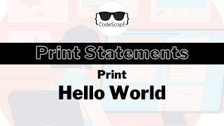 How to print Hello World | Java | Print Statements | Question 1