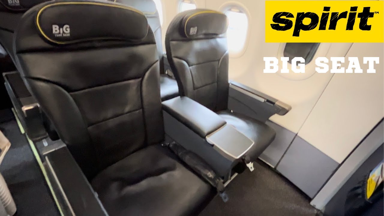 Spirit Airlines Big Seat Review 2023 | Spirit Airlines Big Seat ...