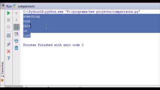 comparing lists/strings to lists - python 3.4 - python basics