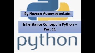 Inheritance || Multiple Inheritance in Python– Part 11