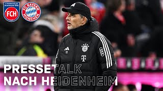 Pressetalk nach FC Heidenheim - FC Bayern | 🇩🇪