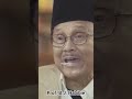 Prof. B.J. Habibie: tidak ada gunanya IQ tinggi tapi pemalas tidak memiliki disiplin #fypyoutube