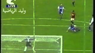 ملخص المباراة  فيورنتينا 1 : 3 روما  موسم 2000 م تعليق عربي