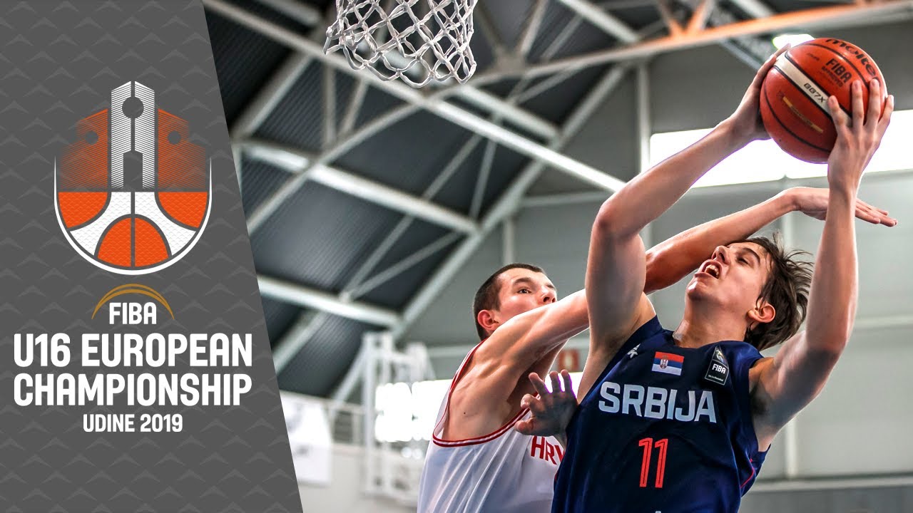 Croatia V Serbia - Full Game - FIBA U16 European Championship 2019 ...