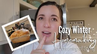 Cozy Winter HOMEMAKING in my HOMESTEAD Kitchen