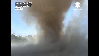 Unbelievable: Man Takes a Hit from Violent Dust Devil