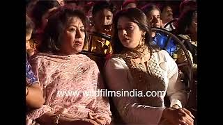 Nagma at Bhojpuri award show 2007   famous Bollywood actress
