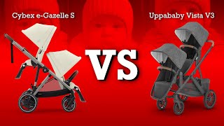 Uppababy Vista V3 VS Cybex E-Gazelle S: Mechanics, Comfort, Use