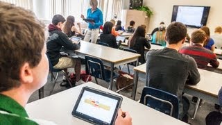 [HD] Checking Out Canada's First Samsung Smart Classroom