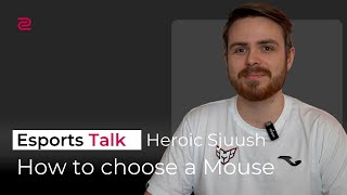 Esports Talk x Interview with Heroic sjuush: How to choose a mouse