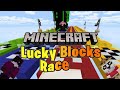 Minecraft Lucky Blocks Race - Corrida de Lucky Blocks!