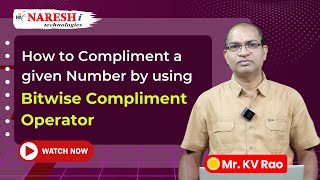 Master Python Bitwise Operator: Complement Numbers Easily | NareshIT #bitwiseoperator #python