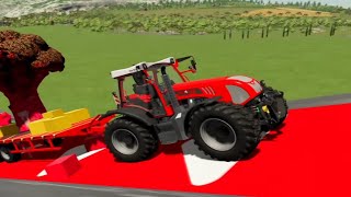 transport giant broccoli 🥦 farming simulator