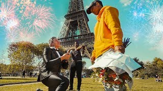 Marriage Proposal REJECTION at the Eiffel Tower