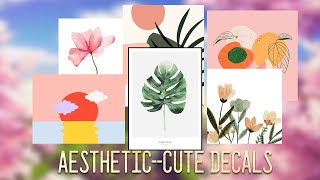 Colorful Aesthetic Decal Codes