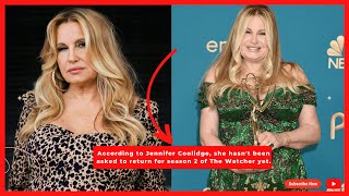 According to Jennifer Coolidge, she hasn't been asked to return for season 2 of The Watcher yet.