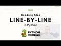 Reading files line-by-line in Python