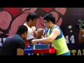 Kydyrgali Ongarbaev vs Natee Termparti Pattaya Armwrestling 2014