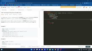 2007. Find Original Array From Doubled Array || Leetcode || Python || Easy To Understand