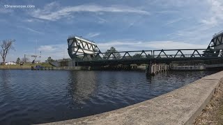 Investigating the sewage leak at Chesapeake's Great Bridge Lock