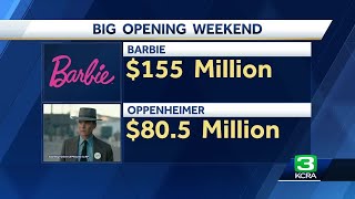 'Barbenheimer' brings moviegoers to theaters in record numbers