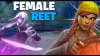 I Played Arena with The FEMALE REET 😳 (30+ kills)