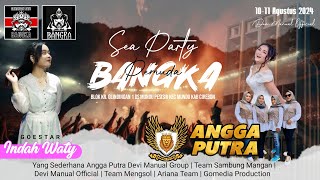 SEA PARTY ( MALAM ) PEMUDA BANGKA | YANG SEDERHANA ANGGA PUTRA | MUNDU 10 AGUSTUS 2024