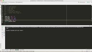 Learn Python 3 From Scratch - Working With Comparators