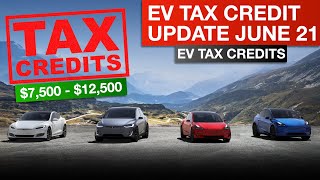 EV Tax Credit Update June 2021