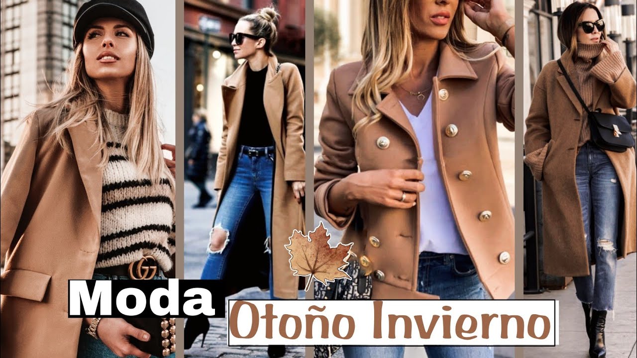 OUTFITS PARA OTOÑO INVIERNO 2022 /23 MODA OTOÑO INVIERNO MUJER/ ROPA ...